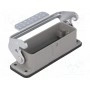 Корпус для разъемов hdc размер d16a DEGSON ELECTRONICS D16A-BK-1L (D16A-BK-1L)