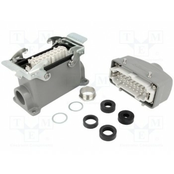 Разъем hdc "папа" + "мама" MOLEX 93603-0080