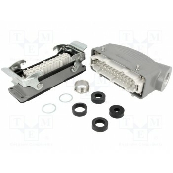 Разъем hdc "папа" + "мама" MOLEX 93603-0090