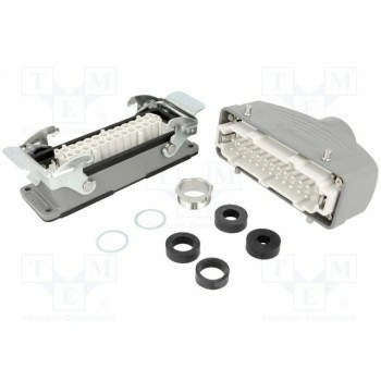 Разъем hdc "папа" + "мама" MOLEX 93603-0092