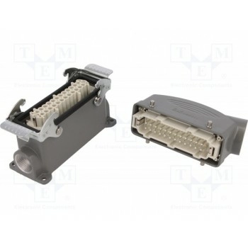 Разъем hdc "папа" + "мама" MOLEX 93603-0093