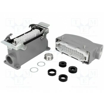 Разъем hdc "папа" + "мама" MOLEX 93603-0094