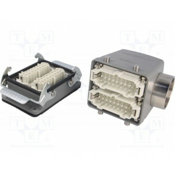 Разъем hdc "папа" + "мама" MOLEX 93603-0105