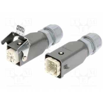 Разъем hdc "папа" + "мама" MOLEX 93608-0391