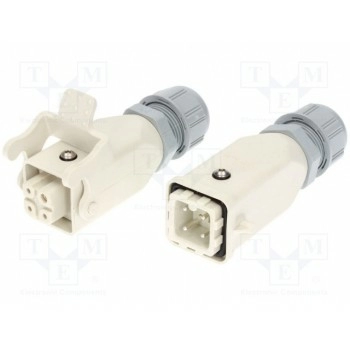 Разъем hdc "папа" + "мама" MOLEX 93608-0392