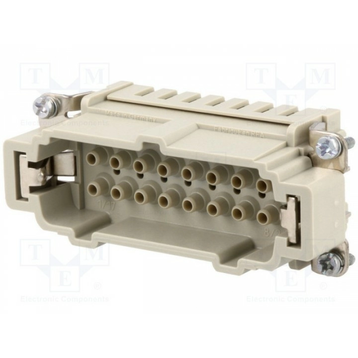 Разъем прямоугольный "папа" HARTING 09330162602 (09330162602)