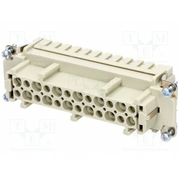 Разъем прямоугольный "мама" HARTING 09332242702
