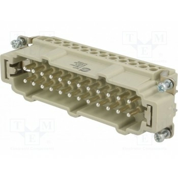 Разъем прямоугольный "папа" HARTING 09360242601