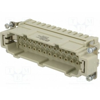 Разъем прямоугольный "папа" HARTING 09360242602