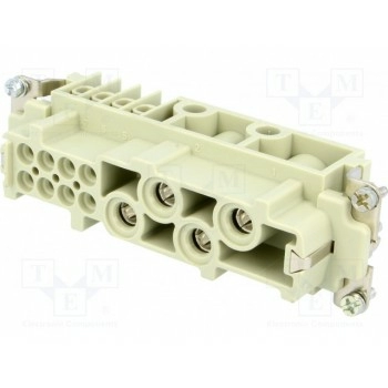 Разъем прямоугольный "мама" HARTING 09380122701