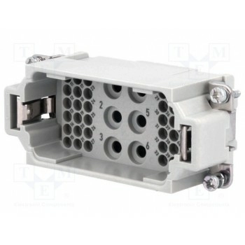Разъем han "папа" HARTING 09380423001