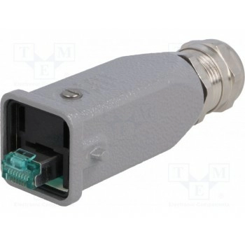 Разъем rj45 вилка HARTING 09451151520