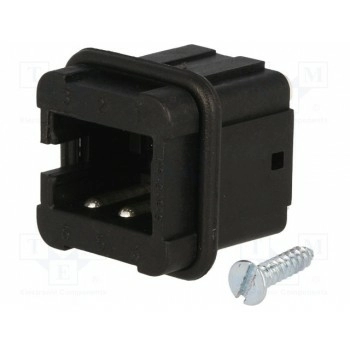 Разъем прямоугольный "мама" HARTING 09700062615