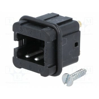 Разъем прямоугольный "мама" HARTING 09700062616