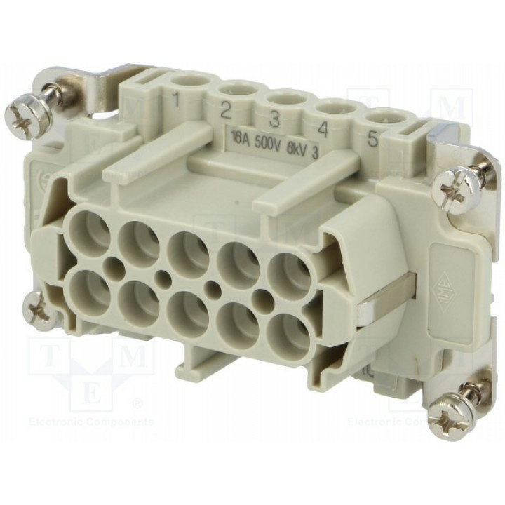 Разъем hdc "мама" ILME CNEF 10 T (CNEF10T)