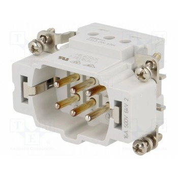 Разъем hdc "папа" TE Connectivity 1-1103634-1