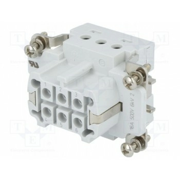 Разъем hdc "мама" TE Connectivity 1-1103635-1