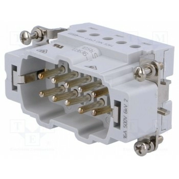 Разъем hdc "папа" TE Connectivity 1-1103636-1
