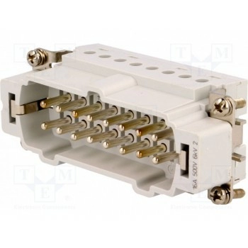 Разъем hdc "папа" TE Connectivity 1-1103638-1