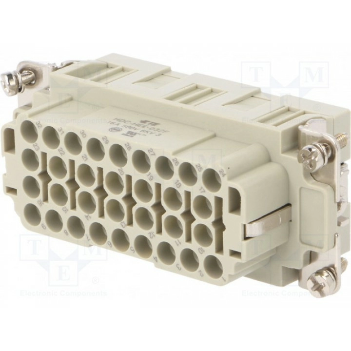 Разъем hdc "мама" TE Connectivity HEE-032-F (T2050322201-000)