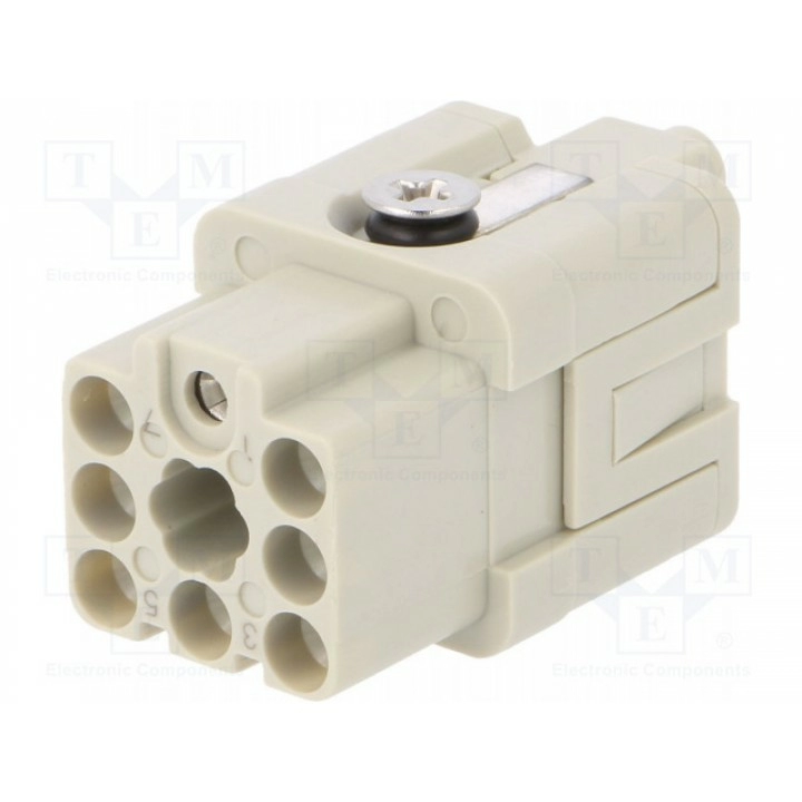 Разъем hdc "мама" TE Connectivity HQ-007-F (T2080072201-000)