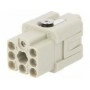 Разъем hdc "мама" TE Connectivity HQ-007-F (T2080072201-000)