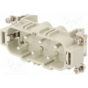 Разъем hdc "папа" TE Connectivity HSB-006-M