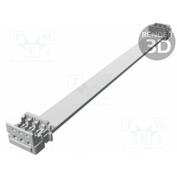 Шлейф с разъемами pin 6 MOLEX 92315-0610