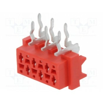 Гнездо micro-match TE Connectivity 7-215460-6
