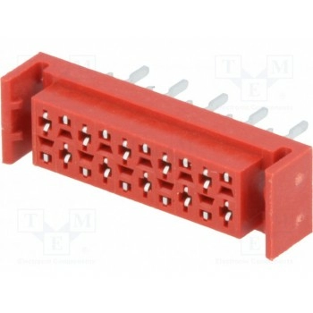 Гнездо провод-плата AMPHENOL TMM-4-L-10-2