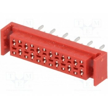 Гнездо провод-плата AMPHENOL TMM-4-L-12-2