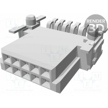 Разъем плата-плата "мама" HARTING 15250102601000