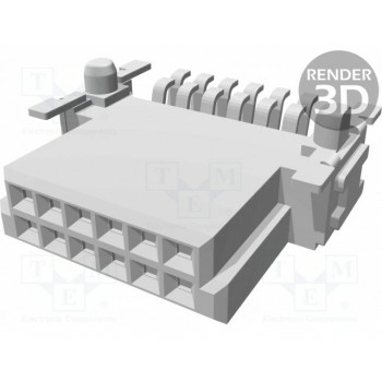 Разъем плата-плата "мама" HARTING 15250122601000