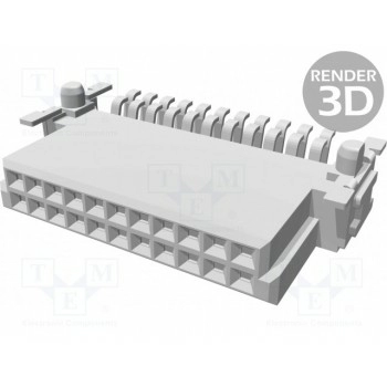 Разъем плата-плата "мама" HARTING 15250222601000