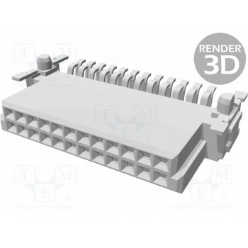 Разъем плата-плата "мама" HARTING 15250242601000