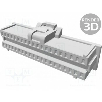 Вилка провод-плата MOLEX 501189-4010