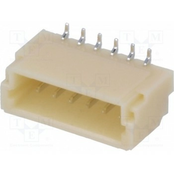 Гнездо провод-плата JST BM06B-SRSS-TB