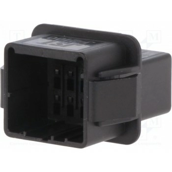 Вилка провод-провод JST J21DPM-10V-KX