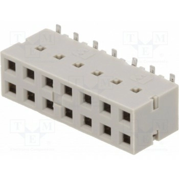 Гнездо провод-плата AMPHENOL 89898-307ALF