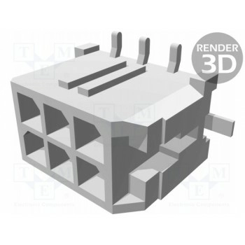 Гнездо провод-плата MOLEX 43045-0620