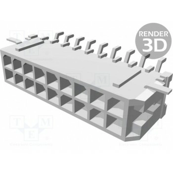 Гнездо провод-плата MOLEX 43045-1809