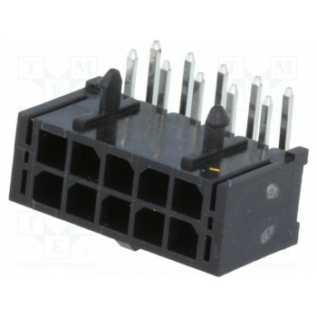 Гнездо провод-плата AMPHENOL MF30-DHP1-10