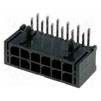 Гнездо провод-плата AMPHENOL MF30-DHP1-12