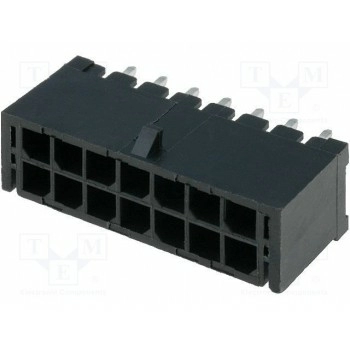 Гнездо провод-плата AMPHENOL MF30-DVP1-14