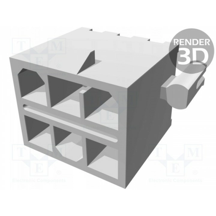 Гнездо провод-плата MOLEX 30069-0631 (MX-30069-0631)