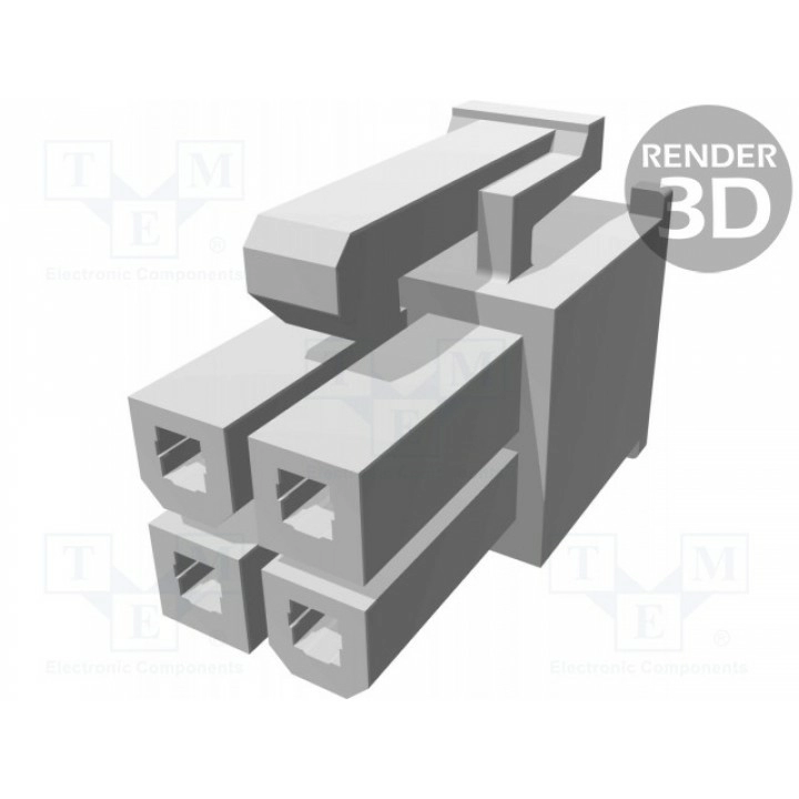 Вилка провод-провод/плата MOLEX 39-03-9042 (MX-39-03-9042)