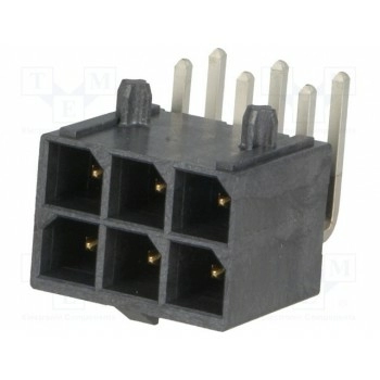 Гнездо провод-плата MOLEX 172064-0006