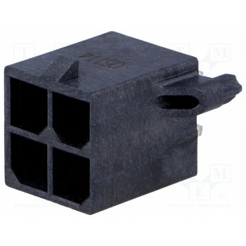 Гнездо провод-плата MOLEX 172065-0004