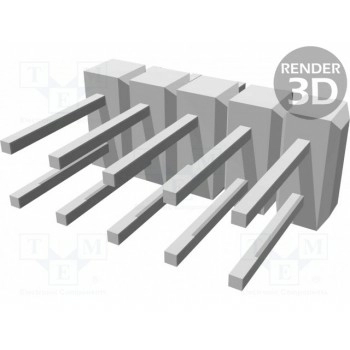 Штыревая планка штыревой MOLEX 10-89-7102