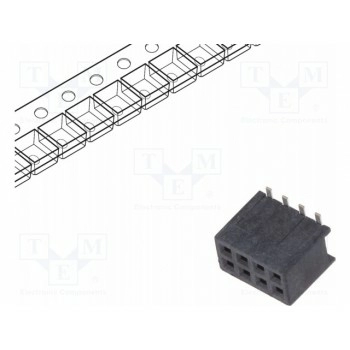 Гнездо штыревой AMPHENOL 20021321-00008C4LF